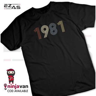   [READY STOCK XS-5XL] 1981 - 100% Cotton T-Shirt  _03