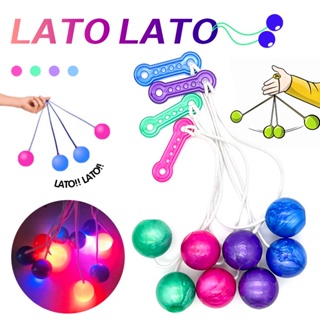 ของเล่นลูกบอล มีไฟ LED LATTO Lato Tok Tok Tok LATTO 5 ชิ้น ต่อล็อต