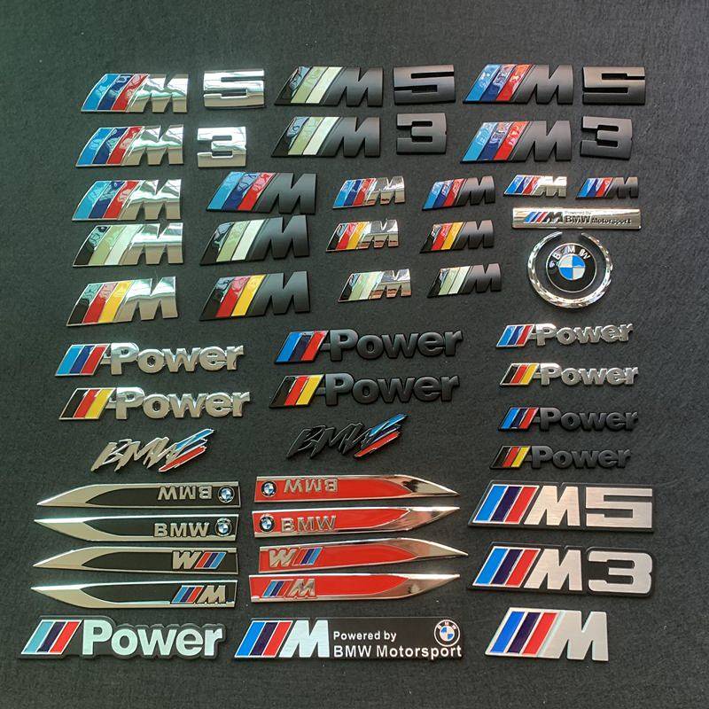 BMW BMW New 3 Series 5 Series M3m5 Metal 3D Stereo Car Badge Sticker ...