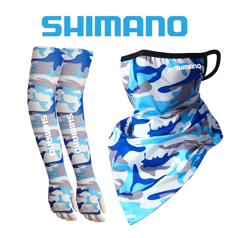 shimano-ปลอกแขนกันแดด-ผ้าเรยอน-ป้องกันรังสียูวี-แฟชั่นฤดูร้อน-สําหรับขี่จักรยาน-เล่นกีฬากลางแจ้ง-2023