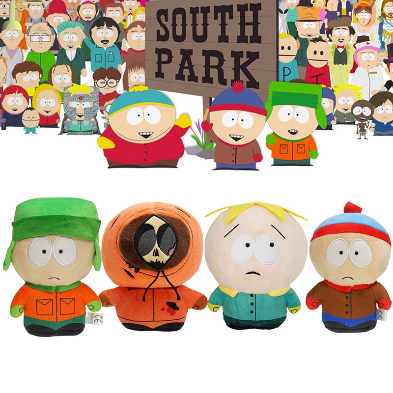 ตุ๊กตานุ่ม-รูปการ์ตูน-the-north-and-south-park-kyle-cartman-kenny-butter-ขนาด-18-ซม-ของเล่นสําหรับเด็ก
