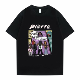อะนิเมะการ์ตูนสไตล์เวลา Tshirt Streetwear Hip Hop แนวโน้มผู้ชาย Tupac 2pac Rap เสื้อยืดเสื้อยืดผ้าฝ้าย Unisex tee Tops