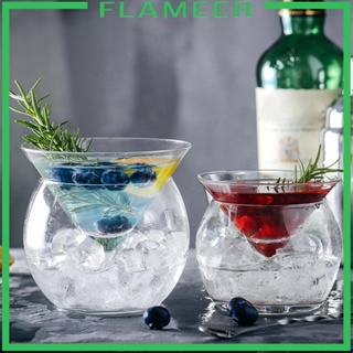 [Flameer] ถ้วยเครื่องดื่ม ทรงกรวย สามเหลี่ยม สําหรับร้านอาหาร บาร์