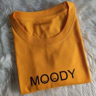 Moody - T-SHIRT PRINTED UNISEX COTTON MINIMALIST PRINT_03