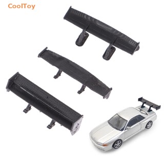 Cooltoy โมเดลสปอยเลอร์ รูปปีกด้านหลัง ขนาดเล็ก 1:64 DIY สําหรับรถแข่งของเล่น