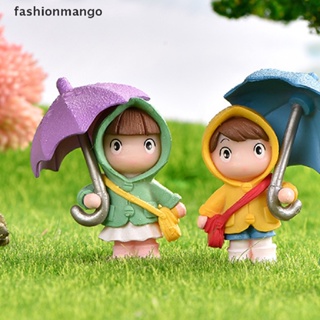 [fashionmango] ใหม่ พร้อมส่ง ตุ๊กตาเด็กผู้หญิง ร่ม ขนาดเล็ก สําหรับตกแต่งสวน ภูมิทัศน์ 1/4 ชิ้น