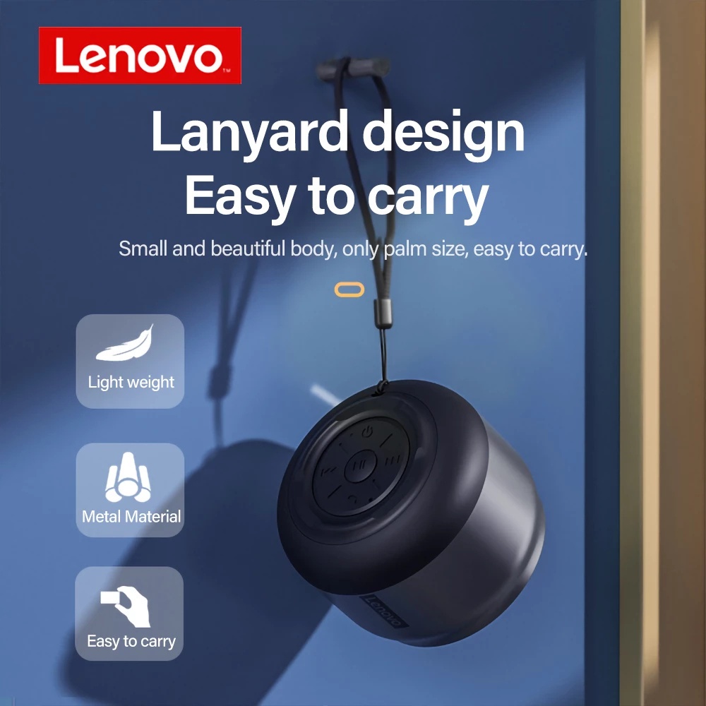 lenovo-k3-ลําโพงบลูทูธ-เสียงสเตอริโอ-hd-พร้อมบอร์ดเพลง-แบตเตอรี่ยาวต่ํา