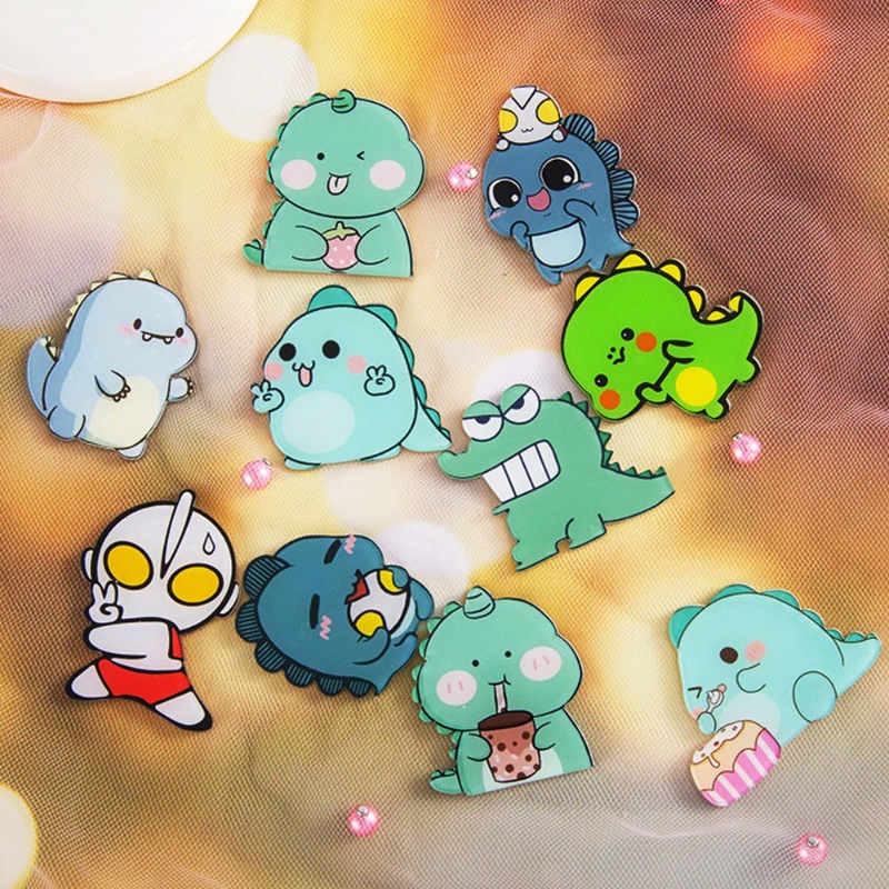 การ์ตูนไดโนเสาร์ jibbits อะนิเมะ Monster Jibitz Crocks อุปกรณ์เสริม ...