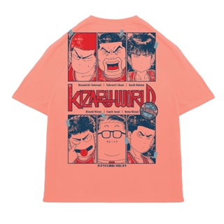 S-5XL Kizaru Oversized T Shirt Vintage Anime Slam Dunk FUNNY FACE_08
