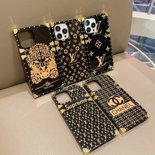 เคสโทรศัพท์มือถือ ทรงสี่เหลี่ยม ลายแบรนด์แฟชั่น หรูหรา สําหรับ Huawei Nova 3i 5T 7i Nova 6 SE 10