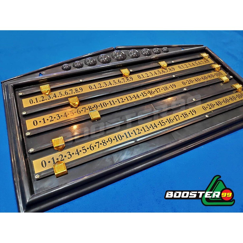 ภาพหน้าปกสินค้ากระดานนับแต้ม บิลเลียด พลาสติก จากร้าน booster99snookershop บน Shopee