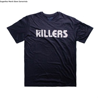 เสื้อยืดโอเวอร์ไซส์เสื้อยืด พิมพ์ลายโลโก้ The Killers - Dots - MS-4XL