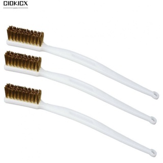 Wire Brush Plastic Handle Rust Removal Set Toothbrush Copper Wire Brushes