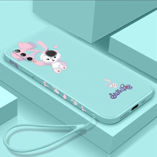 Huawei Y6p Y9 Prime 2019 Y9s Y9 2019 P30 Lite P20 Plite Y7p Y5p Y8p เคสโทรศัพท์ TPU ขอบตรง ลายการ์ตูน นิ่ม ส่งเชือกเส้นเล็ก