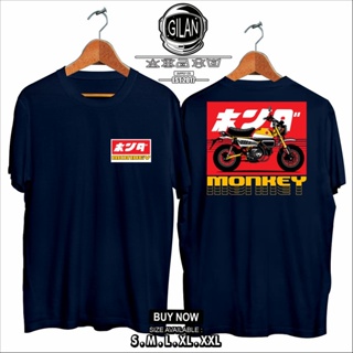 ™⊙Honda GANK MONKEY Motorcycle T-Shirt Automotive T-Shirt - Gilan_01