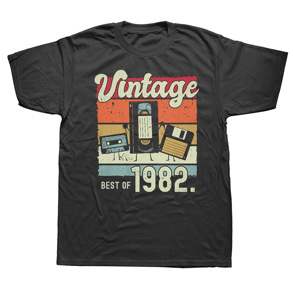 funny-vintage-40th-birthday-40-years-1982-retro-tape-video-cassette-floppy-t-shirts-graphic-cotton-birthday-gifts-t-03