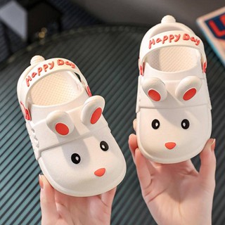 พร้อมส่ง รองเท้าแตะลําลอง ลายการ์ตูนเจ้าหญิง Baotou ขนาดใหญ่ กลาง 1-3 ปี 2 สําหรับเด็กผู้ชาย ผู้หญิง