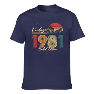 Vintage 1981 Limited Edition Mens Cotton T-Shirt_03