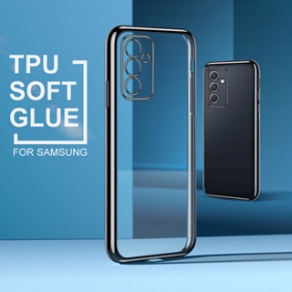 เคสโทรศัพท์มือถือแบบนิ่ม TPU ใส กันกระแทก กันรอยกล้อง สําหรับ Samsung Galaxy A54 5G A54 A 54 54A A546B 2023