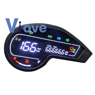 Motorcycl LED Digital Speedometer LED Digital Speedometer for Honda NXR150 NXR125 Bros 2003-2014 Digital LED Odometer Tachometer XR150 GY200