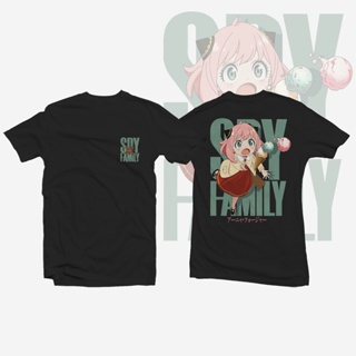 [S-5XL]เสื้อผ้าคู่รักชายหญิง เสื้อเชิ้ต เสื้ออนิเมะ Spy x Family