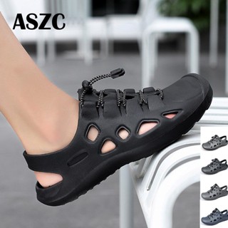 CROCS Aszc พร้อมส่ง รองเท้าแตะลําลอง สําหรับผู้ชาย เหมาะกับการเล่นกีฬา