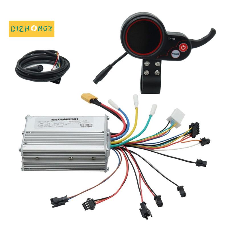 48v-20a-electric-scooter-controller-dashboard-parts-accessory-with-tf-100-display-scooter-for-kugoo-m4-electric-scooter