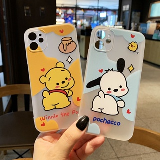 Transparent Cartoon Phone Case For Iphone11iphone12pro Protective Case 13promax All-Inclusive Xsmax14