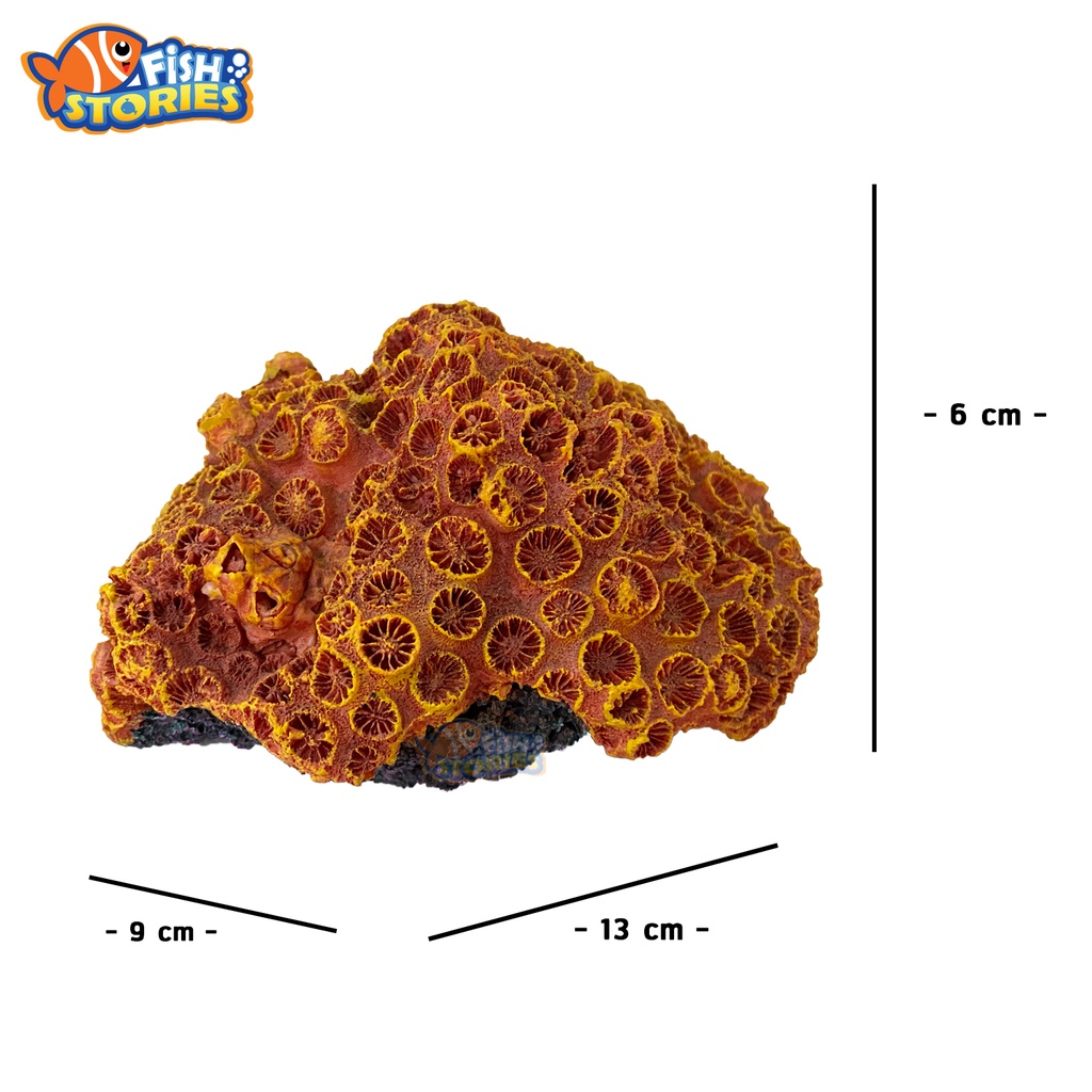 035-ปะการังดอกทานตะวัน-เรซิ่นตกแต่งตู้ปลา-ของแต่งตู้ปลา-ประดับตู้ปลา-เรซิ่น-ปะการังเทียม-ตู้ปลาทะเล