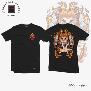 Anime Shirt - ETQTCo. - Demon Slayer - Kyojuro Rengoku v3_01