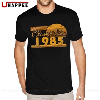 เสื้อยืดคอกลม แขนสั้น พิมพ์ลาย 35th Birthday Classic 1985 35 ปี สําหรับผู้ชาย_03