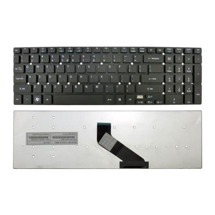 Tastiera Notebook ITALIANA QWERTY Nera Per Acer Aspire 5755, 5755G, 5830, 5830G, 5830T