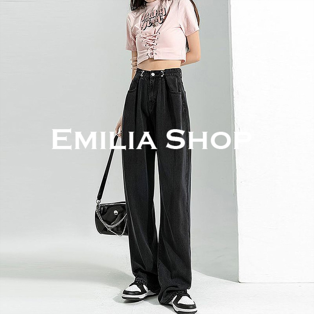 emilia-shop-กางเกงขายาว-กางเกงเอวสูง-ผู้หญิงสไตล์เกาหลี-chic-ทันสมัย-ทันสมัย-unique-a23l09f-36z230909