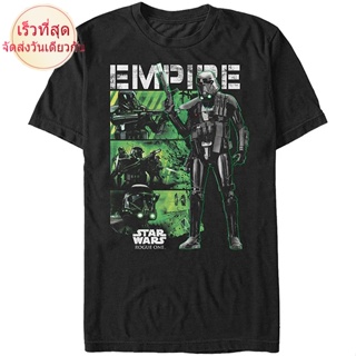 เสื้อยืดผู้ชายแฟชั่น Star Wars Mens Rogue One Empire Love T-Shirt men เสื้อ ยืด ผู้ชาย คอกลม โอเวอร์ ไซส์S-5XL