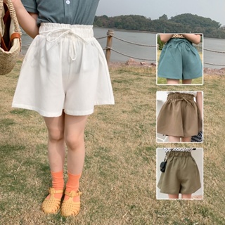 [Do Re Mi] กางเกงขากว้างทรงหลวมแบบเข้าชุดใหม่สำหรับเด็กผู้หญิง