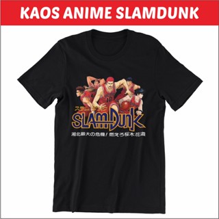 S-5XL Ba0102 Full Team Shoku Slamdunk Anime Slam Dunk T-Shirt_08