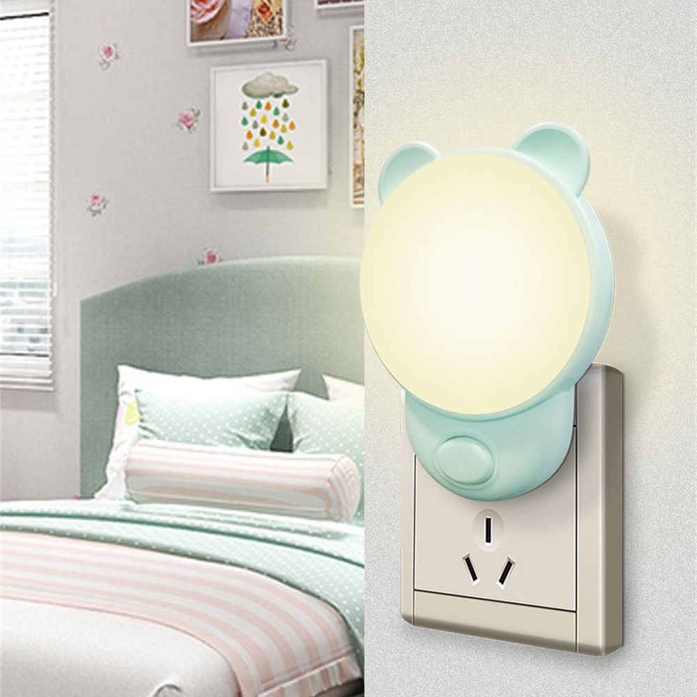 led-ไฟกลางคืนสองสีแสงอบอุ่นแสงสีขาวเด็กนอนแสงซ็อกเก็ตเด็กห้องนอนข้างเตียงแสง-experth