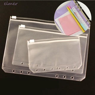 Elmer กระเป๋าโฟลเดอร์ PVC กันน้ํา มีซิป สําหรับใส่เอกสารนักเรียน
