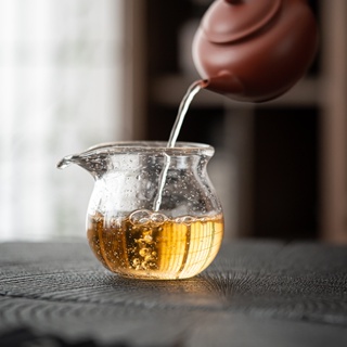 [Uayun] ชุดถ้วยชา แบบแก้ว แฮนด์เมด ทนความร้อน สไตล์ญี่ปุ่น