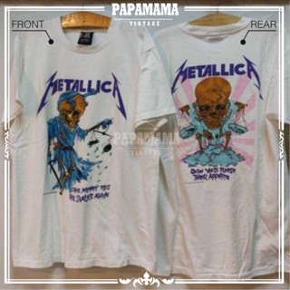 METALLICA ลายเสื้อวง ลายเสื้อวินเทจ เสื้อวงร็อค