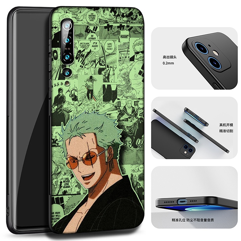เคสโทรศัพท์ซิลิโคนนุ่ม-ลายการ์ตูน-one-piece-zoro-สําหรับ-realme-2-a5-3-5-6-6i-7-7i-pro-realme6i-lnz11
