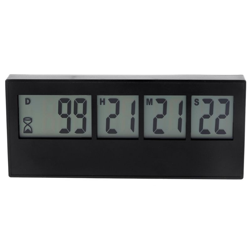Musc Digital Countdown Days Timer Big 999 Days Count Down Clock for ...