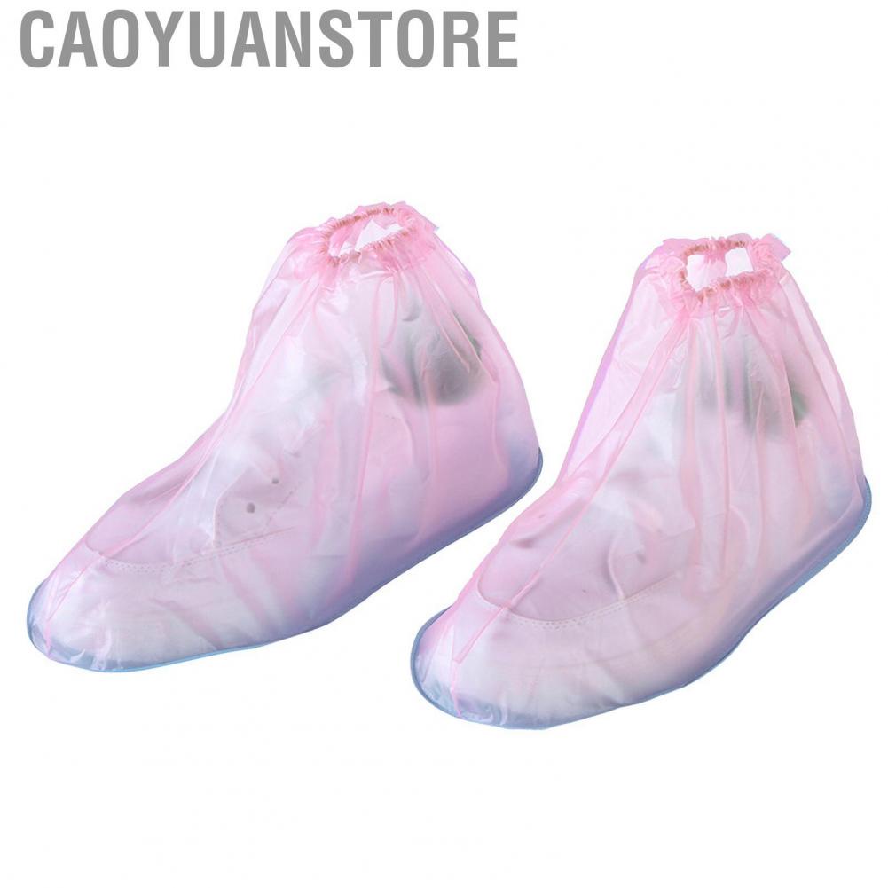 caoyuanstore-outdoor-rain-shoe-cover-pvc-non-slip-waterproof-thickened-protector