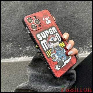 Mario phone cases soft Silicone case for IPhone11 เคสซิลิโคน iPhone13 เคสไอโฟน 14promax เคสไอโฟน7พลัส for เคส iPhone xr xs max casei11 12 13 14 promax mini plus เคสiPhone13promax เคสไอโฟน12promax iPhone11pm 11Pro cases