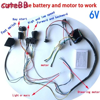 Weelye ชุดอะไหล่สวิตช์รับสัญญาณ RC โมเดลยานพาหนะ และ Accs DIY สําหรับเด็ก