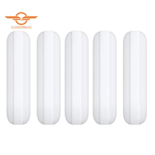 5 Pcs 25mm(1 Inch) PTFE Magnetic Stirrer Mixer Stir Bar,White Color,Laboratory Bar,Stir Plate Bar,7mm25mm Stir Bars