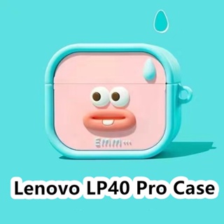 【พร้อมส่ง】เคสหูฟัง แบบนิ่ม ลายการ์ตูน สําหรับ Lenovo LP40 Pro