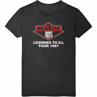 Beastie Boys: LICENSED TO ILL TOUR 1987  Vintage Style TShirt_03