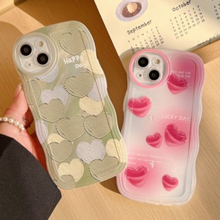 เคสโทรศัพท์มือถือ TPU นิ่ม ลายภาพวาดสีน้ํามัน รูปหัวใจ สําหรับ OPPO Realme 5 5i 6 10 8 4G C21Y C21 C25 C15 C12 C11 C20 C31 C17 7i C35 C33 Narzo 50A 50i Realme 9 8 5 Pro