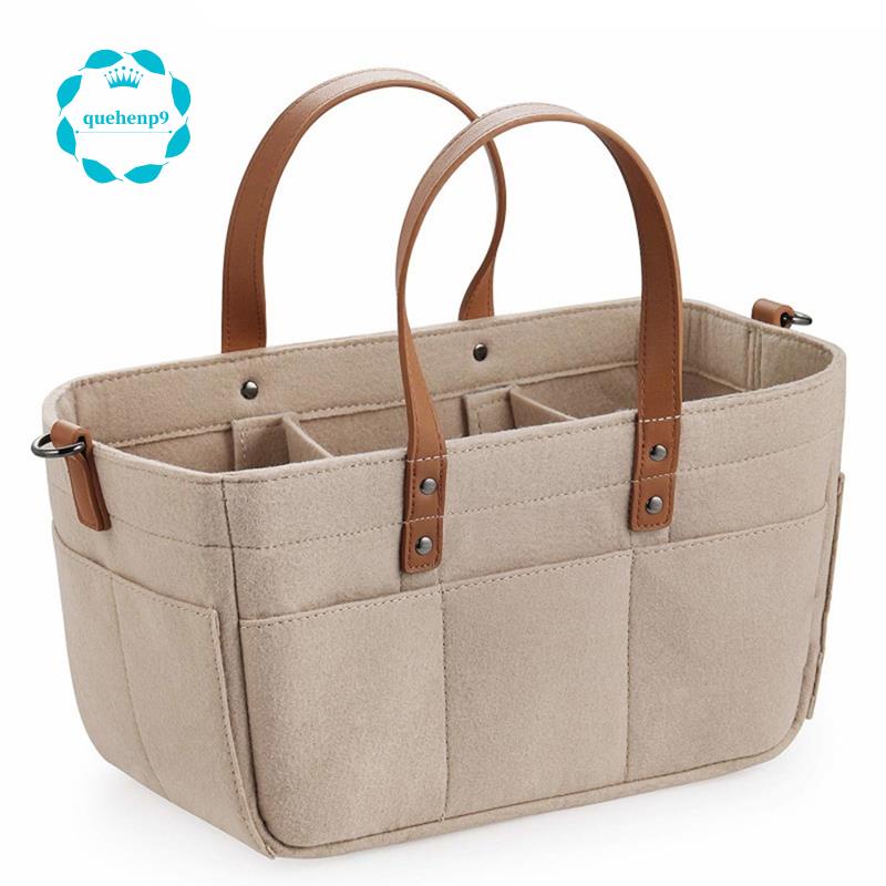 Baby Felt Storage Nursery Organizer Basket Infant Diaper Bag with